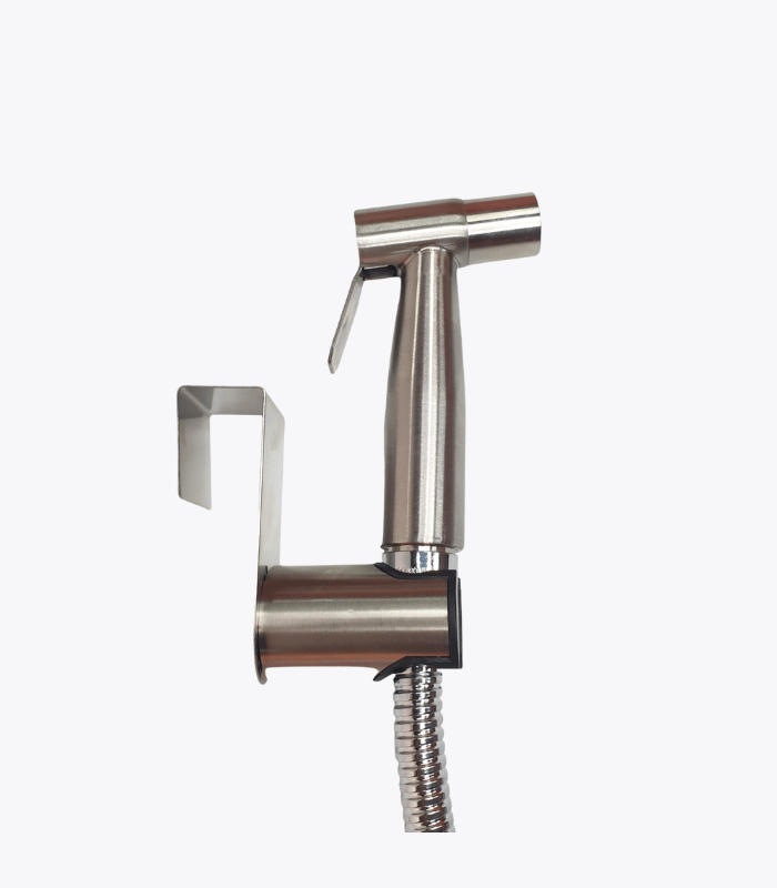 ducha bidet para wc acero inoxidable incluye llave de paso 4