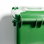 NUEVO!! Basurero con Ruedas 120L HDPE Verde - Imagen 2