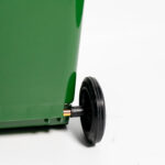NUEVO!! Basurero con Ruedas 120L HDPE Verde - Imagen 3