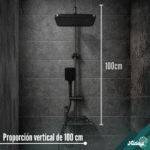 Columna de Ducha Gris Grafito  - Imagen 5